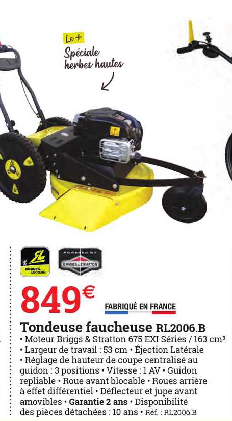 tondeuse faucheuse rl2006.b