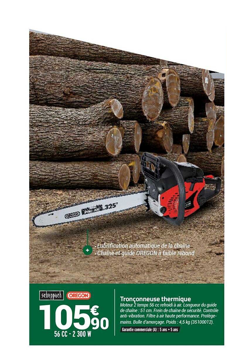 Tronçonneuse Thermique Scheppach