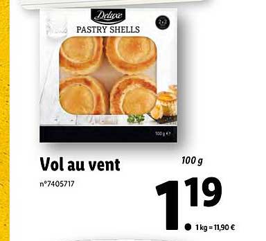 vol au  vent deluxe
