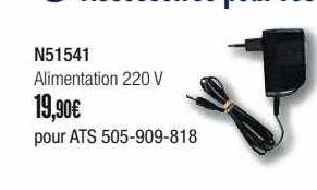 alimentation 220v pour ats