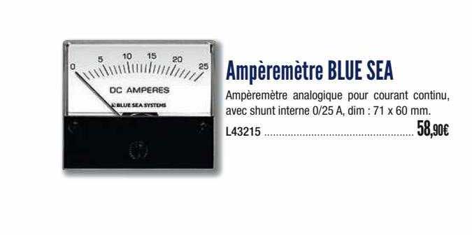 ampèremètre blue sea