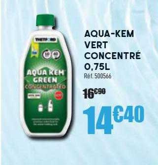 aqua-kem vert concentré