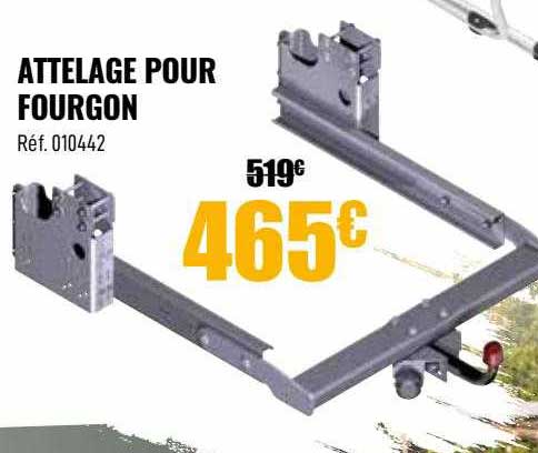 attelage pour fourgon