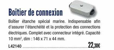 boîtier de connexion