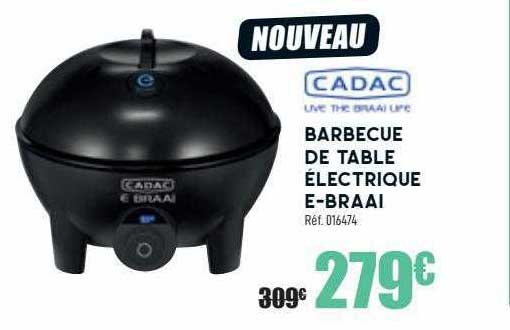 cadac barbecue de table électrique e-braai