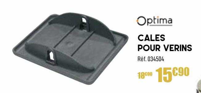 cales pour vérins optima