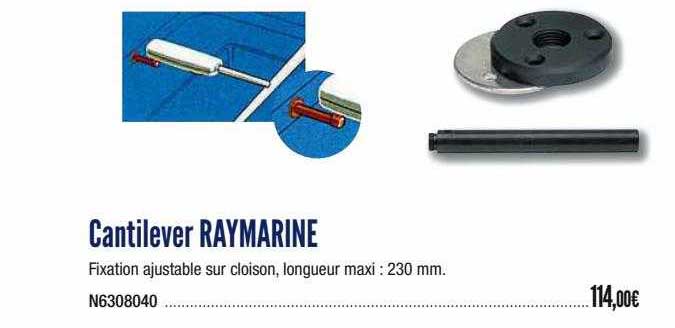 cantilever raymarine