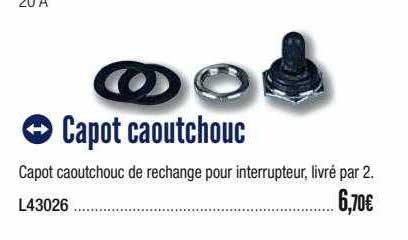 capot caoutchouc