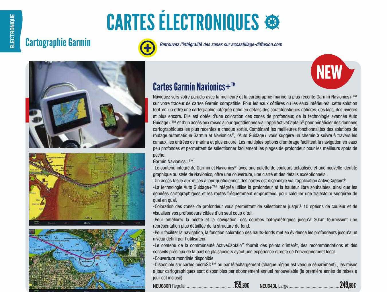 cartes garmin navionics+