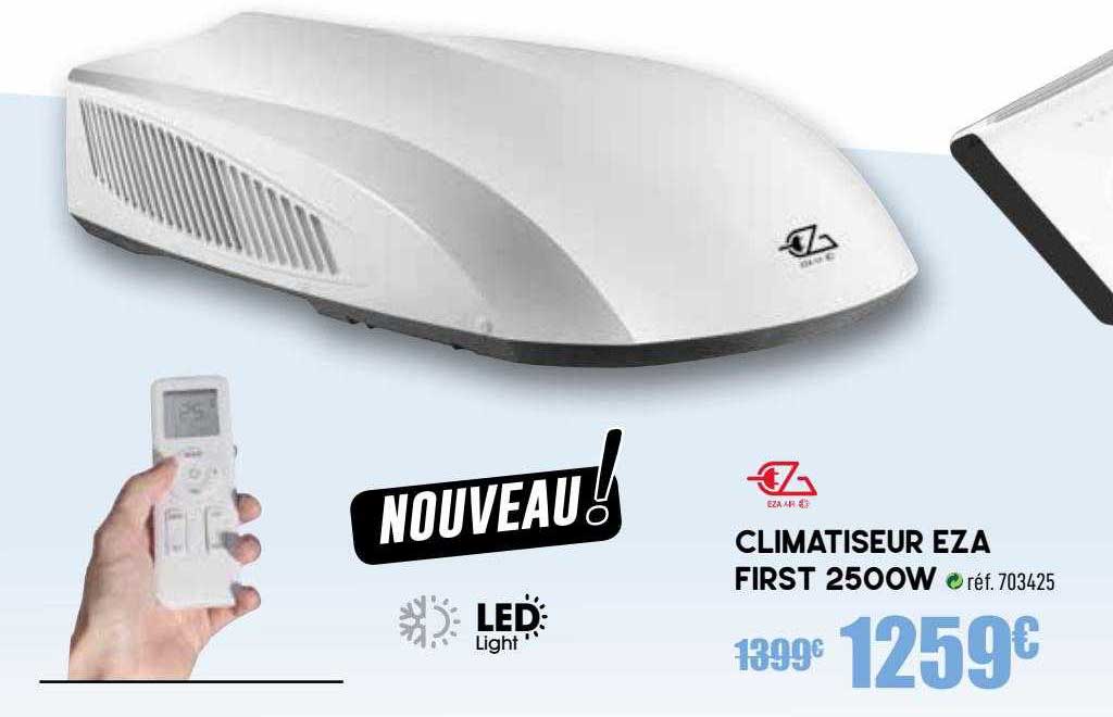 climatiseur eza first 2500 w