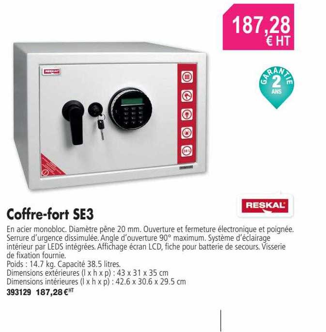 coffre-fort se3