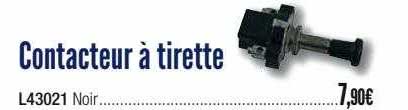 contacteur à tirette
