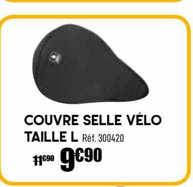 couvre sell vélo taille l