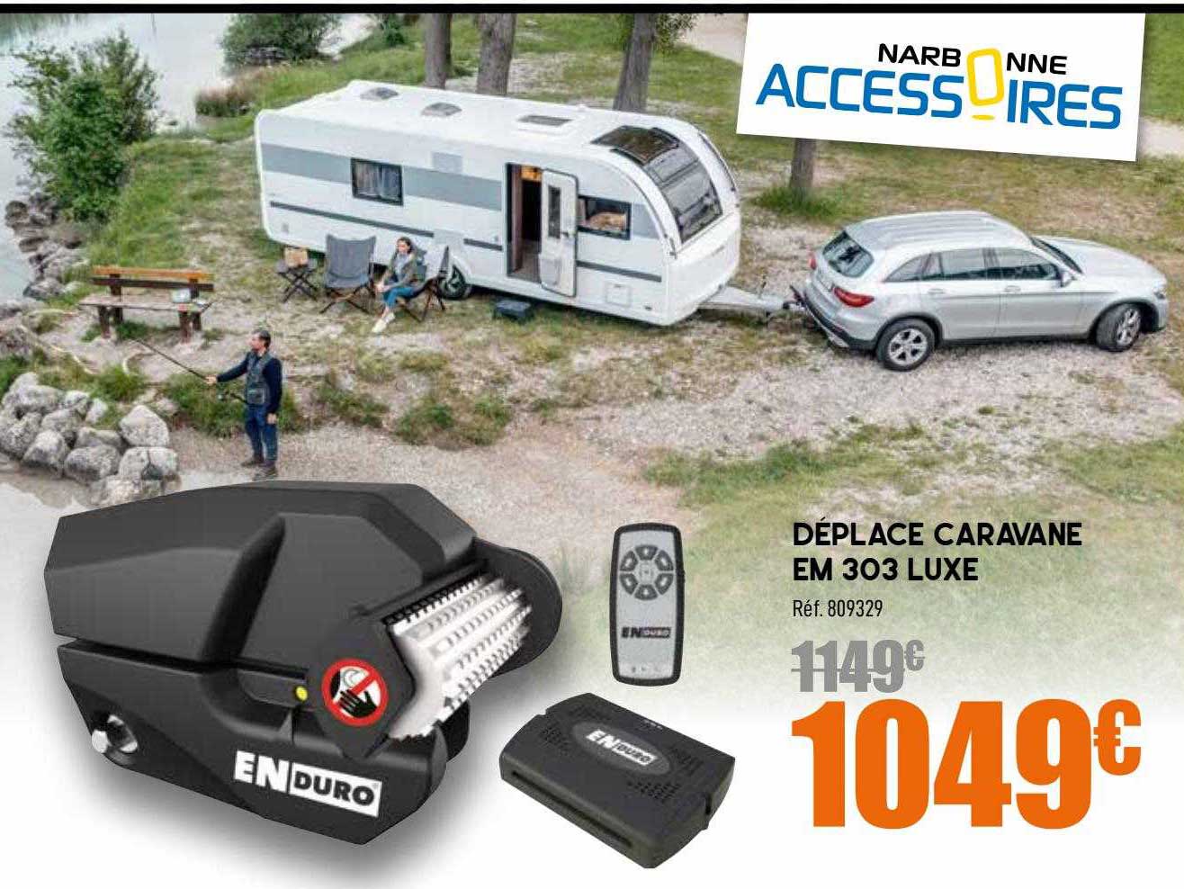 déplace caravane em 303 luxe