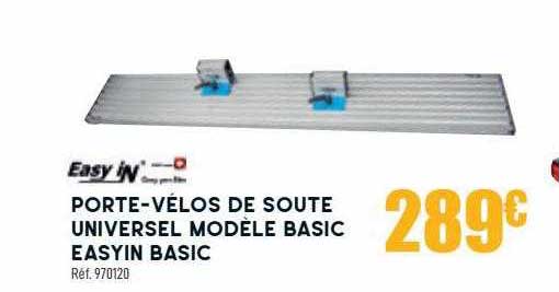 easy in porte-vélos de soute universel modèle basic easyin basic