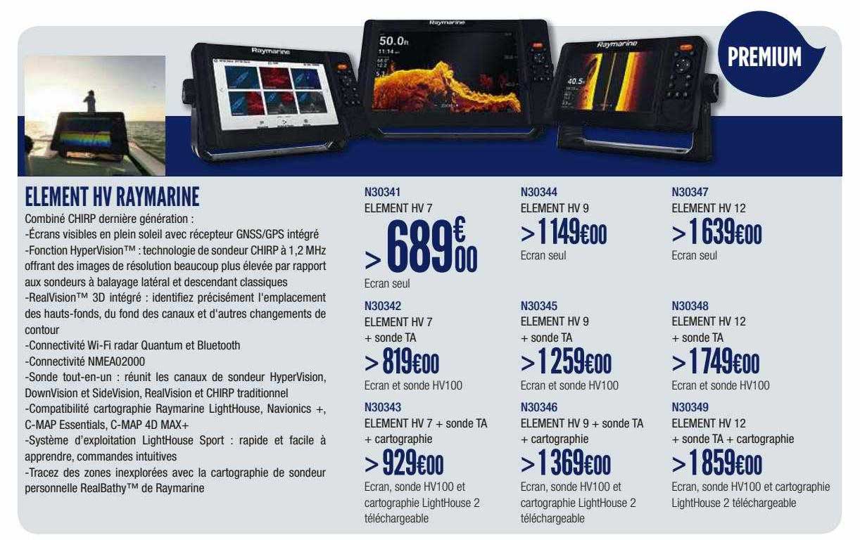 emement hv raymarine