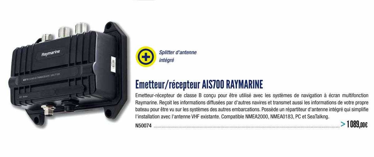 emetteur récepteur ais700 raymarine