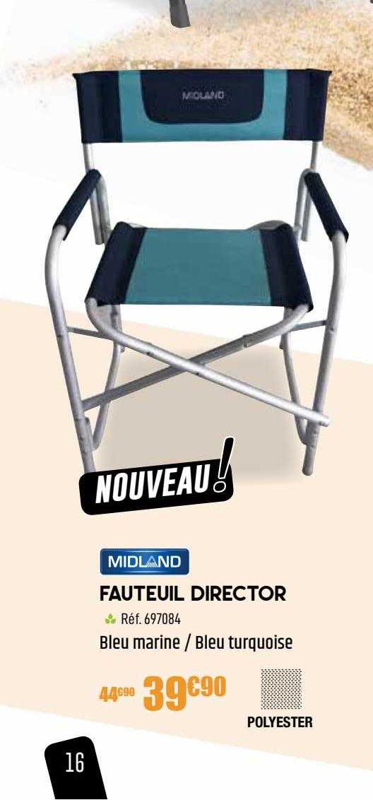fauteuil director midland