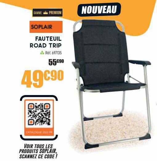 fauteuil road trip soplair