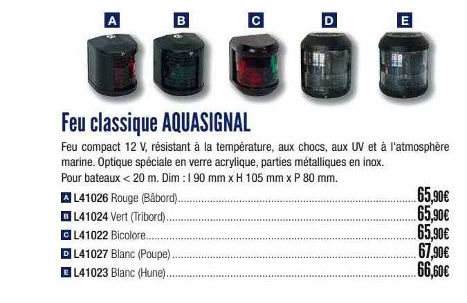 Feu Classique Aquasignal