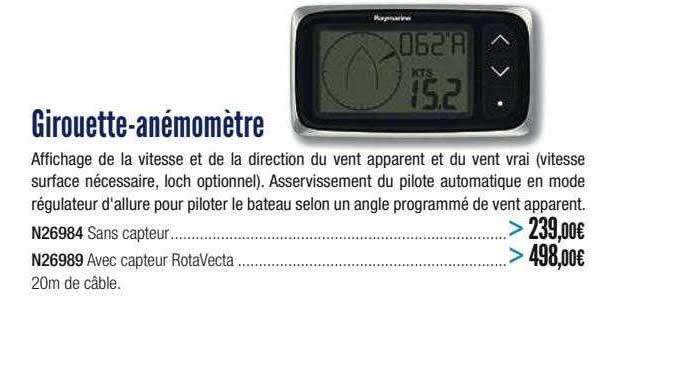 girouette-anémomètre