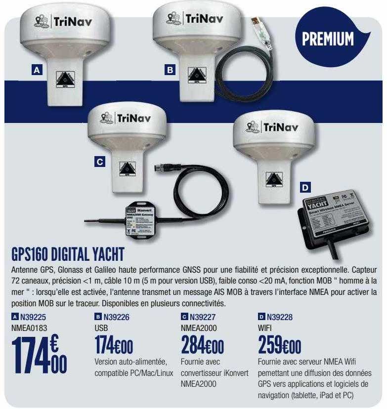 gps160 digital yacht