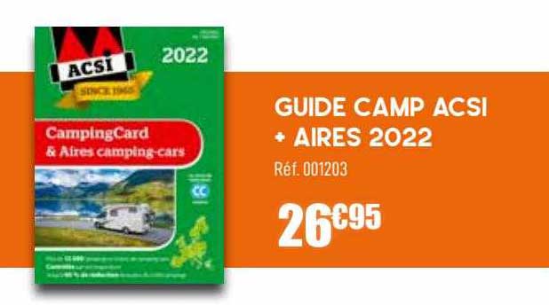 guide camp acsi + aires 2022