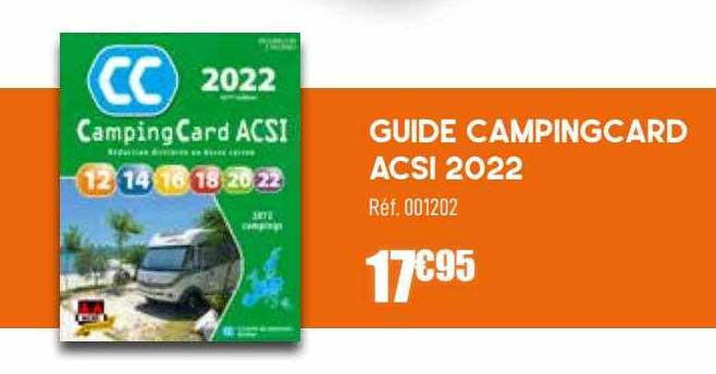 guide campingcard acsi 2022