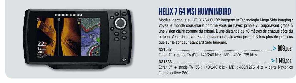 helix 7 g4 msi humminbird