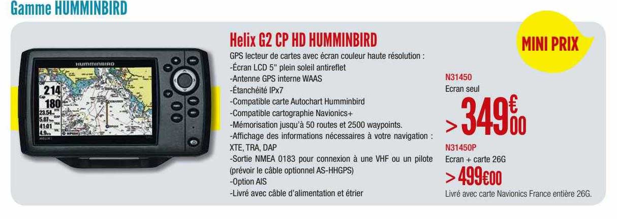 Helix G2 Cp Hd Humminbird
