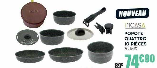 incasa popote quattro 10 pièces