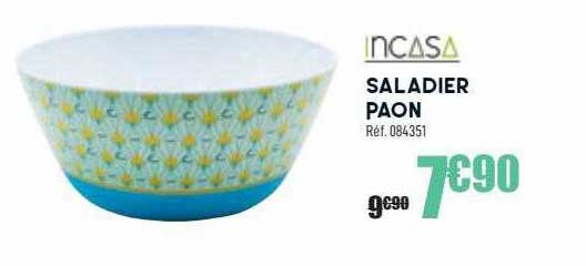 incasa saladier paon