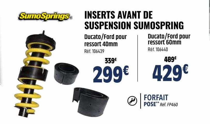 insert avant de suspension sumospring