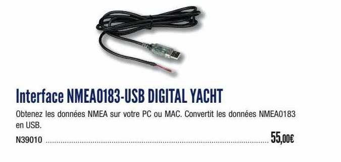 interface nmea0183-usb digital yacht