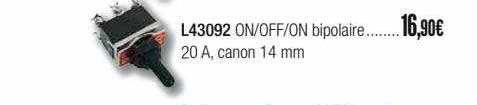 l43092 on-off-on bipolaire