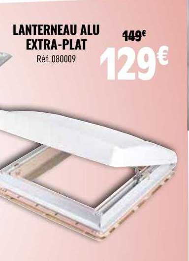lanterneau alu extra-plat