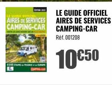 le guide officiel aires de services camping-car
