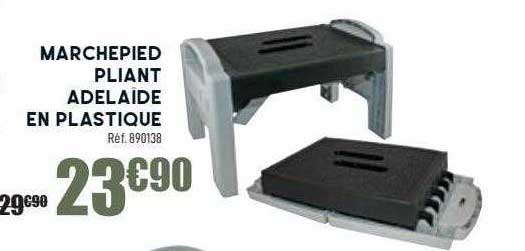 marchepied pliant adelaide en plastique