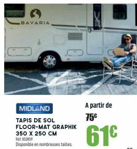 midland tapis de sol floor-mat graphik