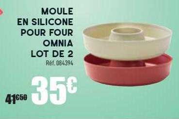 moule en silicone pour four omnia lot de 2