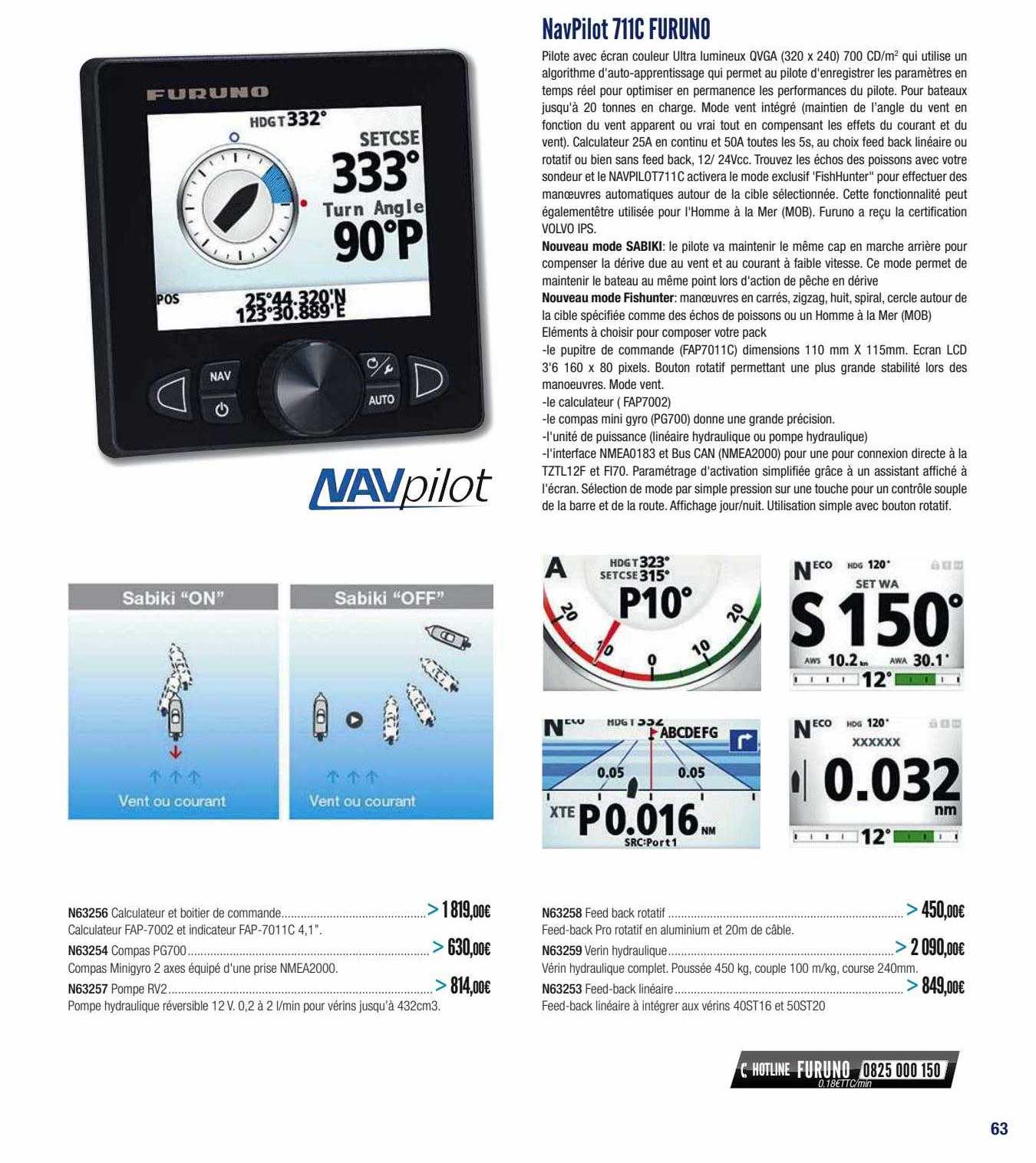 navpilot 711c furuno