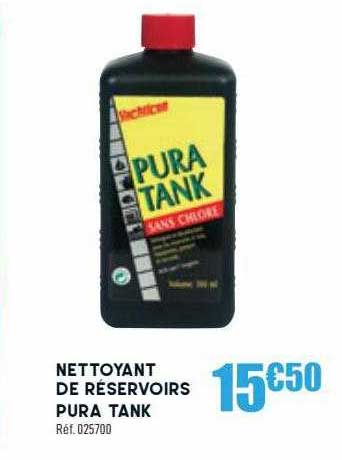 nettoyant de réservoirs pura tank