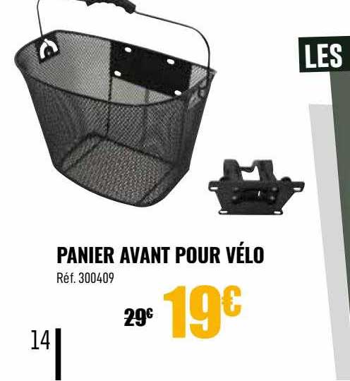 panier avant pour vélo