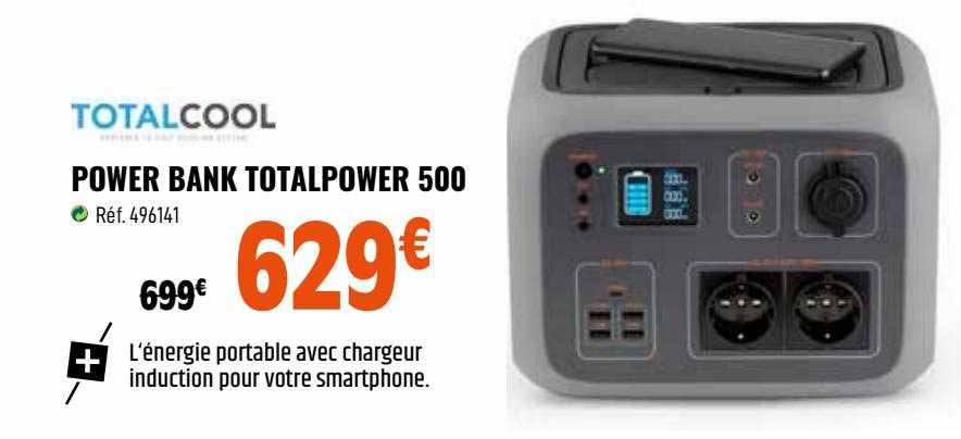 power bank totalpower 500