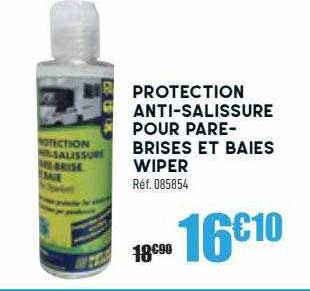 protection anti-salissure pour pare-brises et baies wiper
