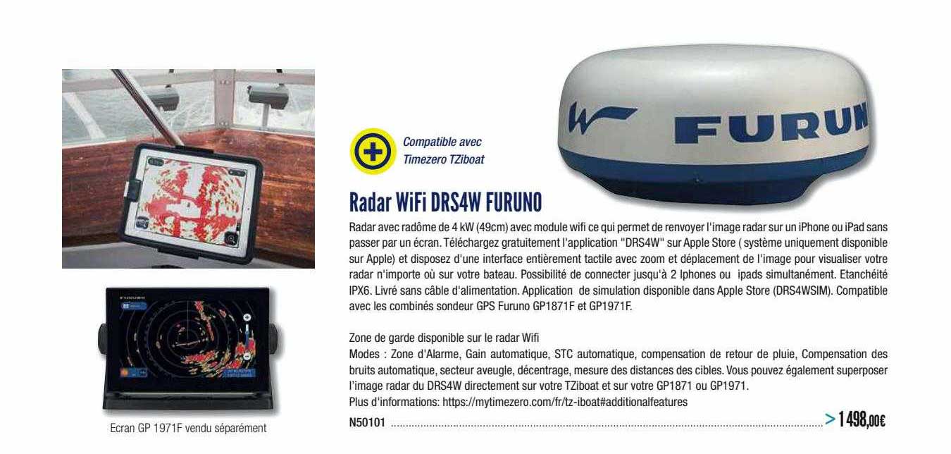 radar wifi drs4w furuno