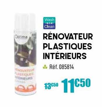Rénovateur Plastiques Intérieurs