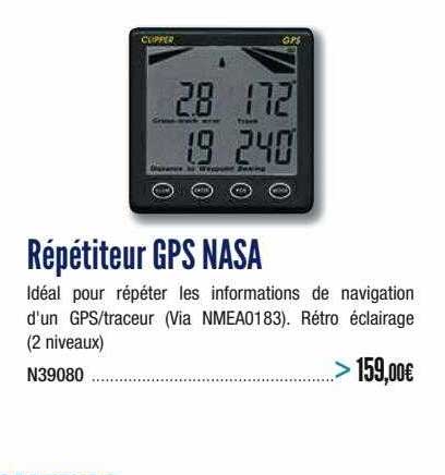 Répétiteur Gps Nasa