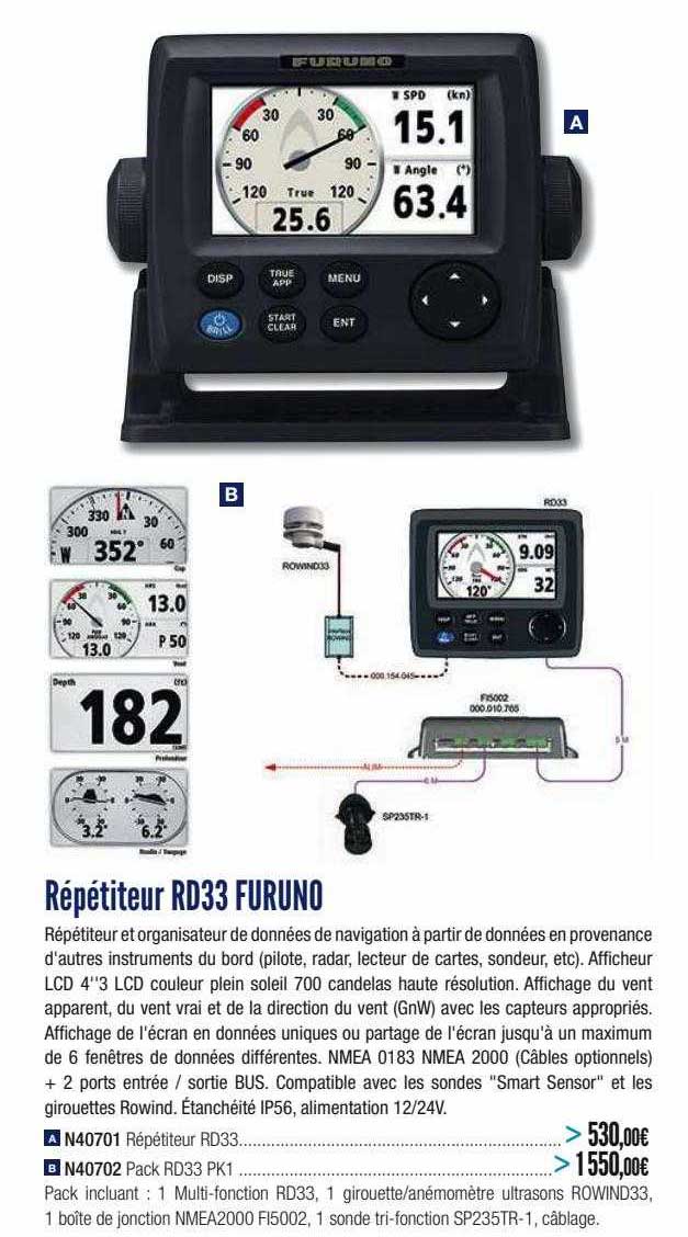 répétiteur rd33 furuno