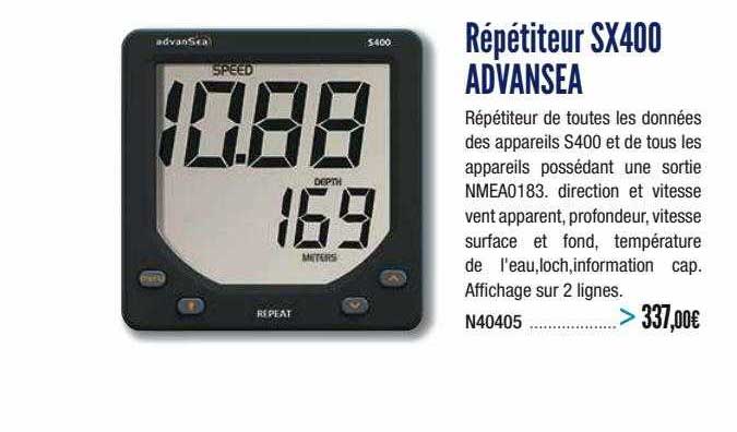 répétiteur sx400 advansea